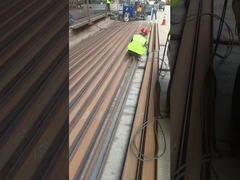 Fabbrica ondulata d'acciaio galvanizzata del piatto coprente dalla Cina