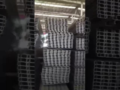 Il tubo galvanizzato immerso caldo del quadrato pre ha galvanizzato il tubo d'acciaio della cavità del quadrato del quadrato rettangolare della sezione